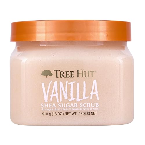Tree Hut Vanilla Shea Sugar Peeling & Hydrating Body Scrub, 530 ml