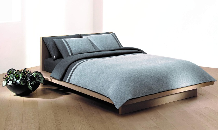 Calvin Klein Strata Duvet Cover King Grey charcoal