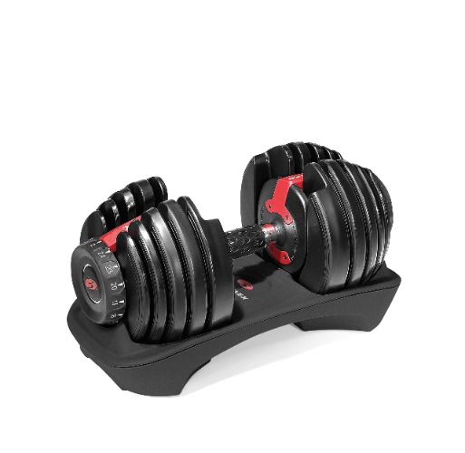 Bowflex SelectTech Adjustable Weights and Dumbbells - Adjustable Single