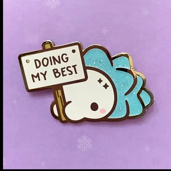Snom “I’m doing my best” Enamel Pin Pokémon