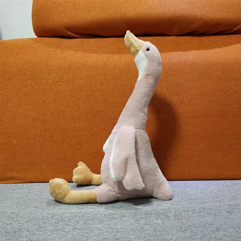 izable White/Black Plush Swan Toy - Pink / 40cm