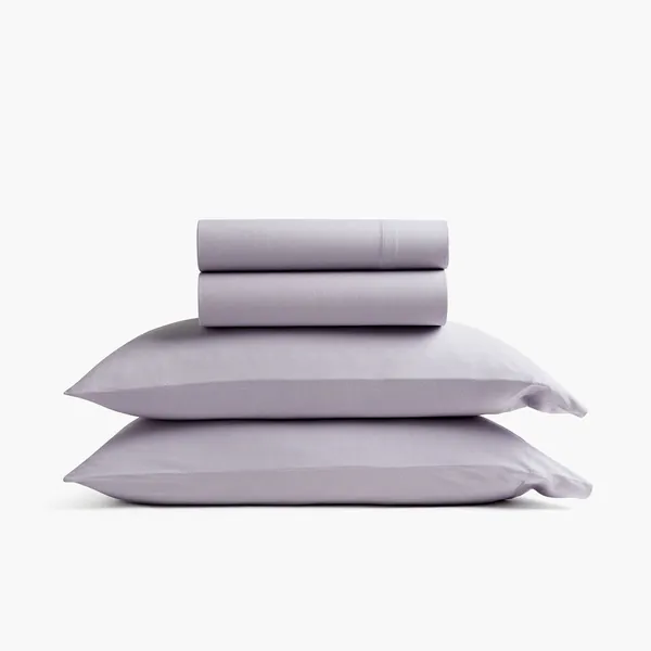Organic Jersey Sheet Set - Lilac