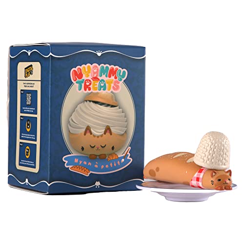 Mighty Jaxx Nyammy Treats - Nyan à Petit French Treat Cats | Blind Box Toy Collectible Figurines | One Pack - Contains One Random Figure - 1