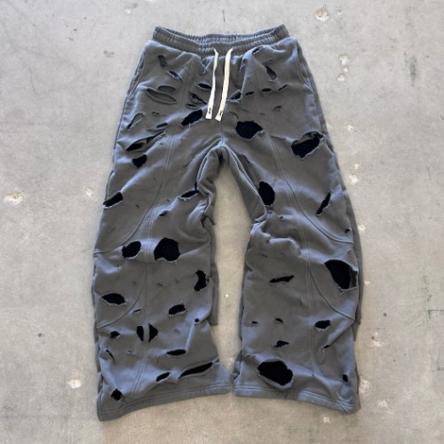 THRASHED THERMAL SWEATS (PREORDER) | L