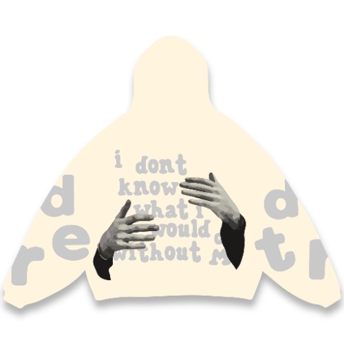 Without Me Scattered Hoodie | L