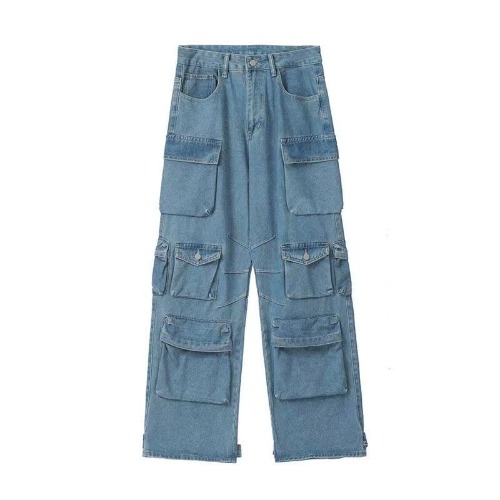 2KWRLD™ Denim Cargos | L