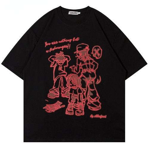 2KWRLD™ Genea  T-Shirt | Black / L