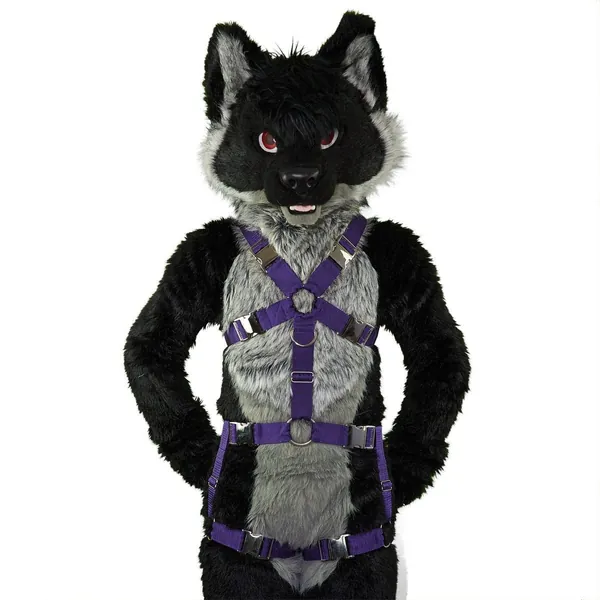 Standard Harness with Leg-Straps (Detachable) | Furry harness fursuit harness