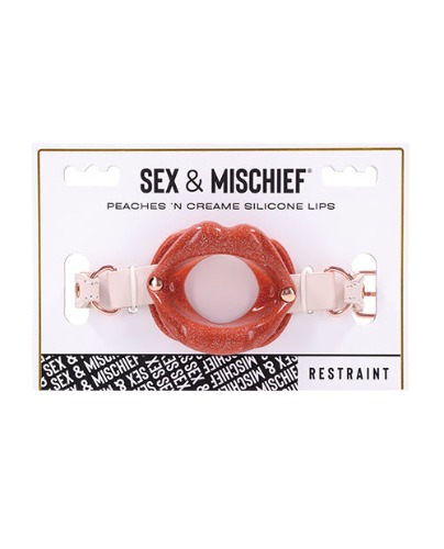 Sex &amp; Mischief Peaches 'n CreaMe Silicone Lips