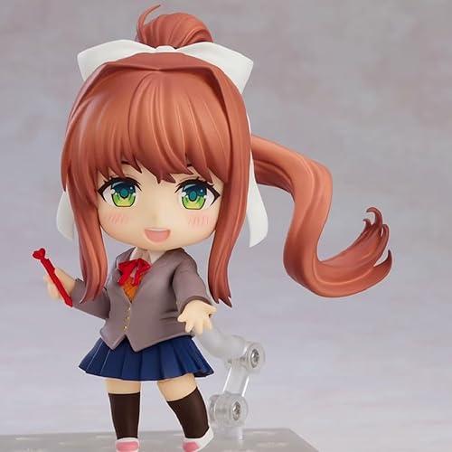 Doki Literature C Monika Figure Action Figure Collectible Anime Character Model PVC Statue Gaming Merchandise Collectible Figurine Model Kit Adults