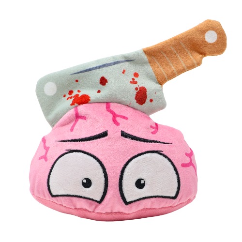 Brain Suey | Crinkly Squeaky Plush Dog Toy