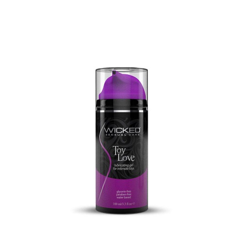Wicked Toy Love Gel Lubricant for Sex Toys | 3.3oz