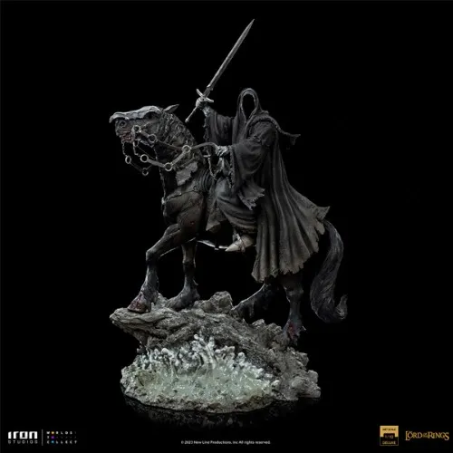 Iron studios The Lord of the Rings Deluxe 1/10 Art Scale Nazgul On Horse Statue 42 cm