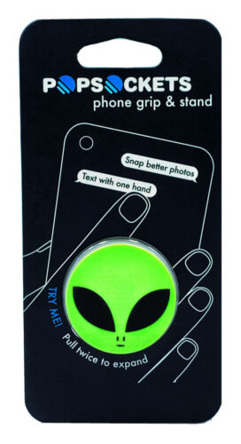 Popsockets Green Alien  OVNI Empuñadura Espacio Exterior Popsocket Pop Socket PopGrip  | eBay