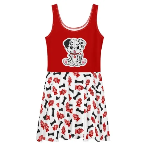 Domino Skater Dress – Little Liger Attire