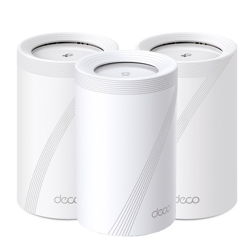 Mesh System Wi-Fi TP-Link Deco BE65(3-pack), BE9300, Tri-Band, Wi-Fi 7, MLO, HomeShield