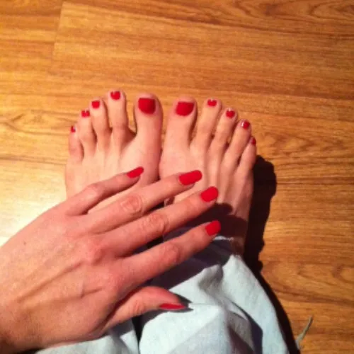 Luxury Pedicure - You choose the Colour with pic set