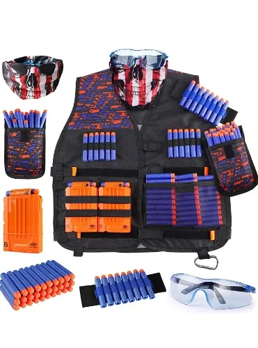 Kids Tactical Vest Kit for Nerf