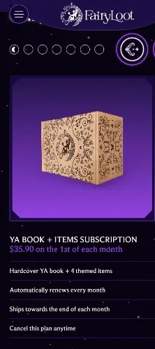 Monthly book Subscription 