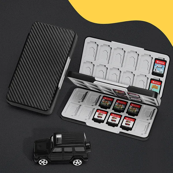 48 Slots Switch Game Cartridge Case Game Card Storage - H