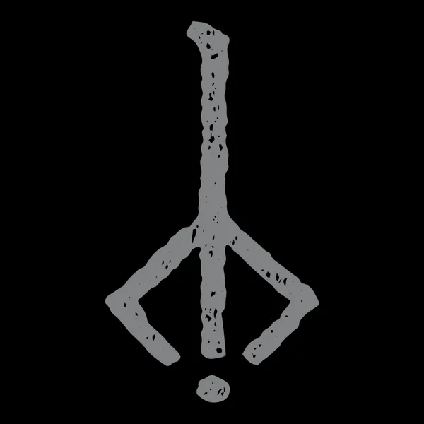 Caryll Runes Long-Sleeved Shirt | Unisex M / Black