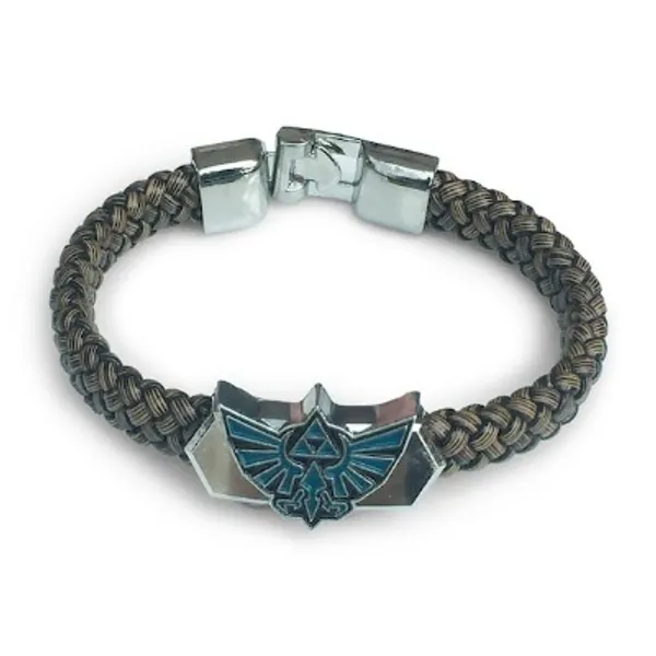The Legend of Zelda Charm Leather Bracelet. Cosplay Fashion | Etsy