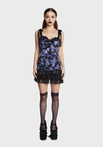 Frozen Over Brocade Dress | Small