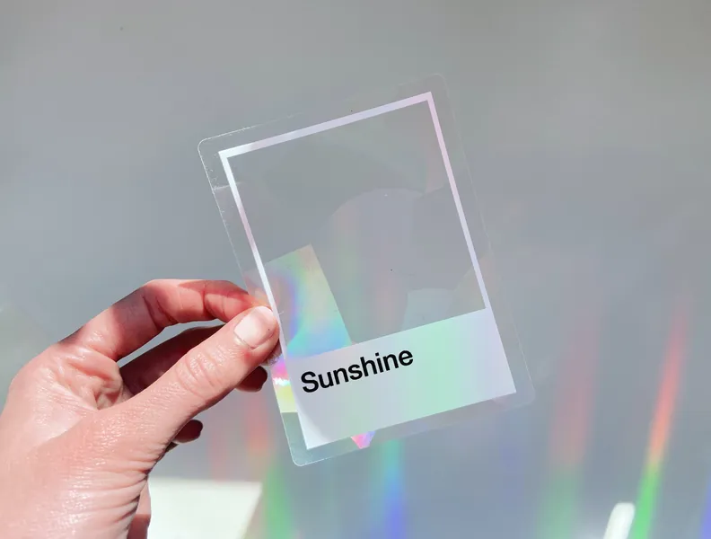 Suncatcher | Sunshine Sun Catcher Window Sticker | Cancer Research Donation