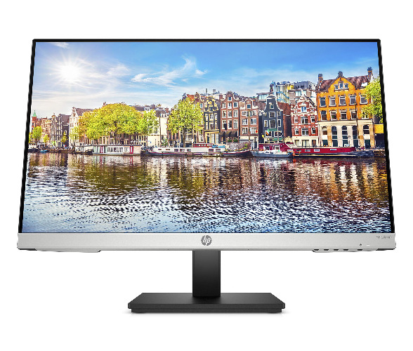 HP 24mh FHD Monitor - Computer Monitor with 23.8-Inch IPS Display (1080p) - Built-In Speakers and VESA Mounting - Height/Tilt Adjustment for Ergonomic Viewing - HDMI and DisplayPort - (1D0J9AA#ABA) - Monitor