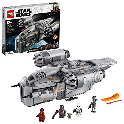 LEGO Star Wars The Razor Crest 75292 Mandalorian Starship Toy, Gift Idea for Kids, Boys and Girls with The Child 'Baby Yoda' Minifigure (Exclusive to Amazon) - Frustration-Free Packaging