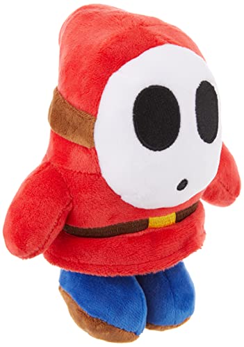 Little Buddy Super Mario All Star Collection 1591 Shy Guy Stuffed Plush, 6.5",Multi-colored, 156 months to 180 months - Collection - Shy Guy