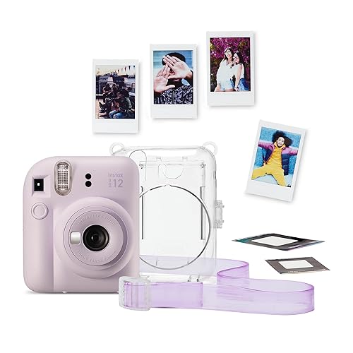 Limited edition instax mini 12 instant camera bundle, Lilac Purple - Lilac Purple - Camera and accessories - Single