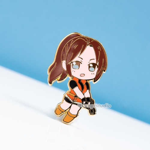 Resident Evil Claire Redfield Hard Enamel Pin - [A Grade] / Locking Clasp