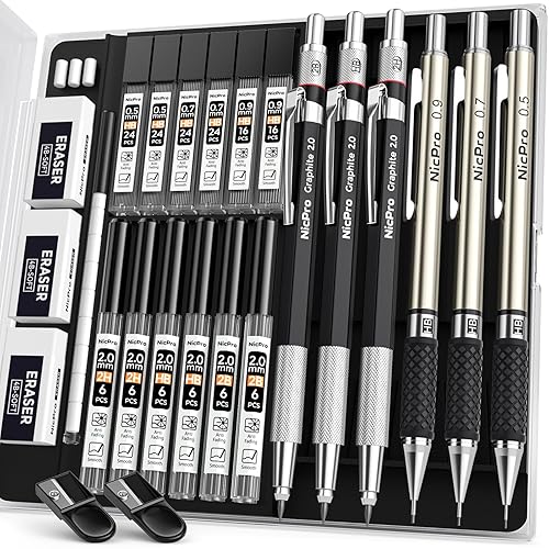 Mechanical Pencils Set by Nicpro
