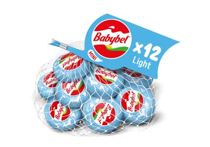 Mini Babybel Light Snack Cheese, Cheddar, 9 Ounce