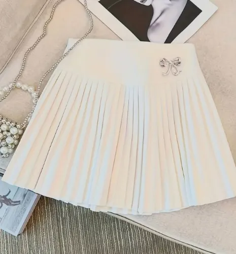   plissada de cintura   feminina     cor - Temu Brazil