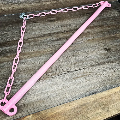 Pretty in Pink Full Size Suspension Bar BDSM Bondage Spreader Hanging Restraint (Style: Suspension Bar Alone)