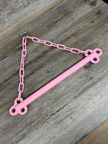 Pretty in Pink Mini Suspension Bar BDSM Spreader