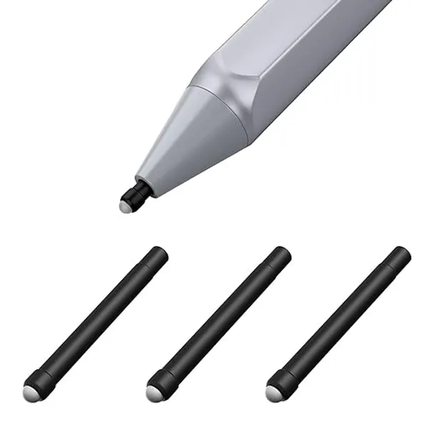 MoKo Pen Tips for Surface Pen (3 Packs, Original HB Type), Original Surface Pen Tips Replacement Kit fit Microsoft Surface Pro 2017 Pen (Model 1776) / Surface Pro 4 Pen, Original Pen Nibs for Surface - Standard