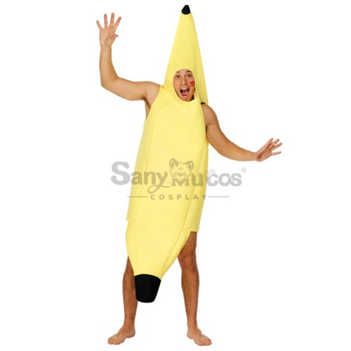 【In Stock】Halloween Cosplay Banana Suit Cosplay Costume - One size fits all