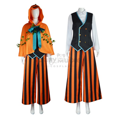 【In Stock】Halloween Cosplay Pumpkin Suit Cosplay Costume - XL