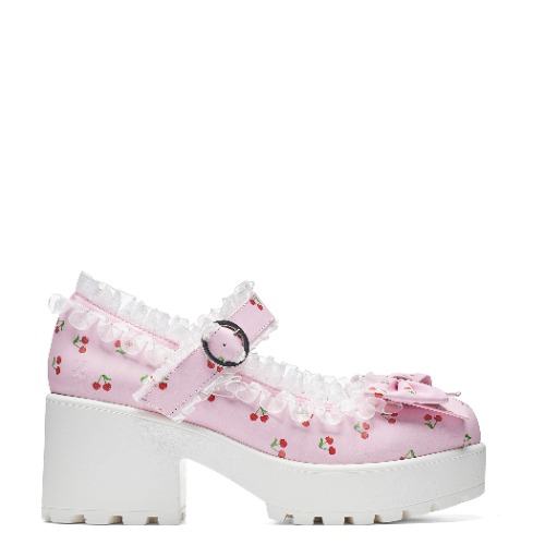 Tira Mary Janes Shoes 'Pink Cherry Bakewell Edition' | UK 6 / Pink