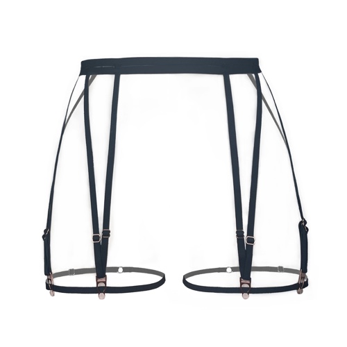 Frisson Garters Black - M/L / Black