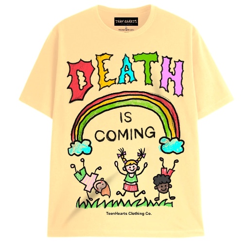 DEATH IS COMING | 3XL / YELLOW