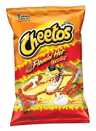 Cheetos Flamin' Hot Crunchy 2.0 oz (Pack of 5) - 