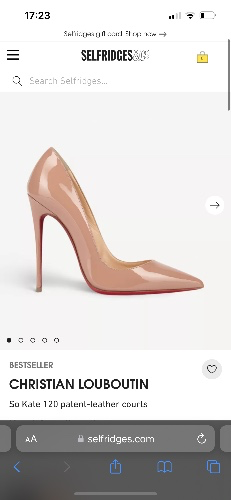 New Very Prive 120 patent-leather courts