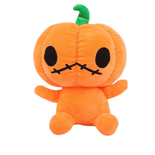 Halloween Pumpkin Plush Toy 2023 - Orange / 30cm