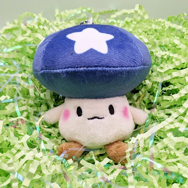 Psilo the Plushroom - Mushroom Plushie Keychain