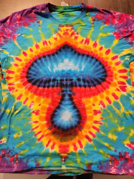 Mushroom Tie Dye Shirt