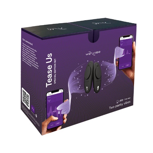 We-Vibe Tease Spe Edit Set Moxie & Moxie Black